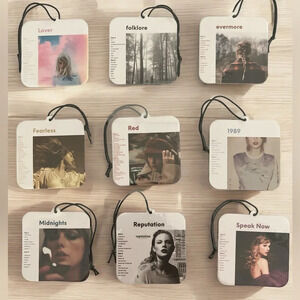 9 Taylor Swift Lovers Swiftie Era Car Room Air Fresheners Album Covers New
